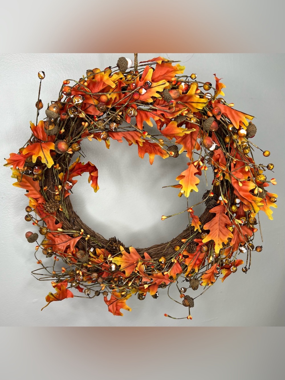 Fall Leaf Wreath